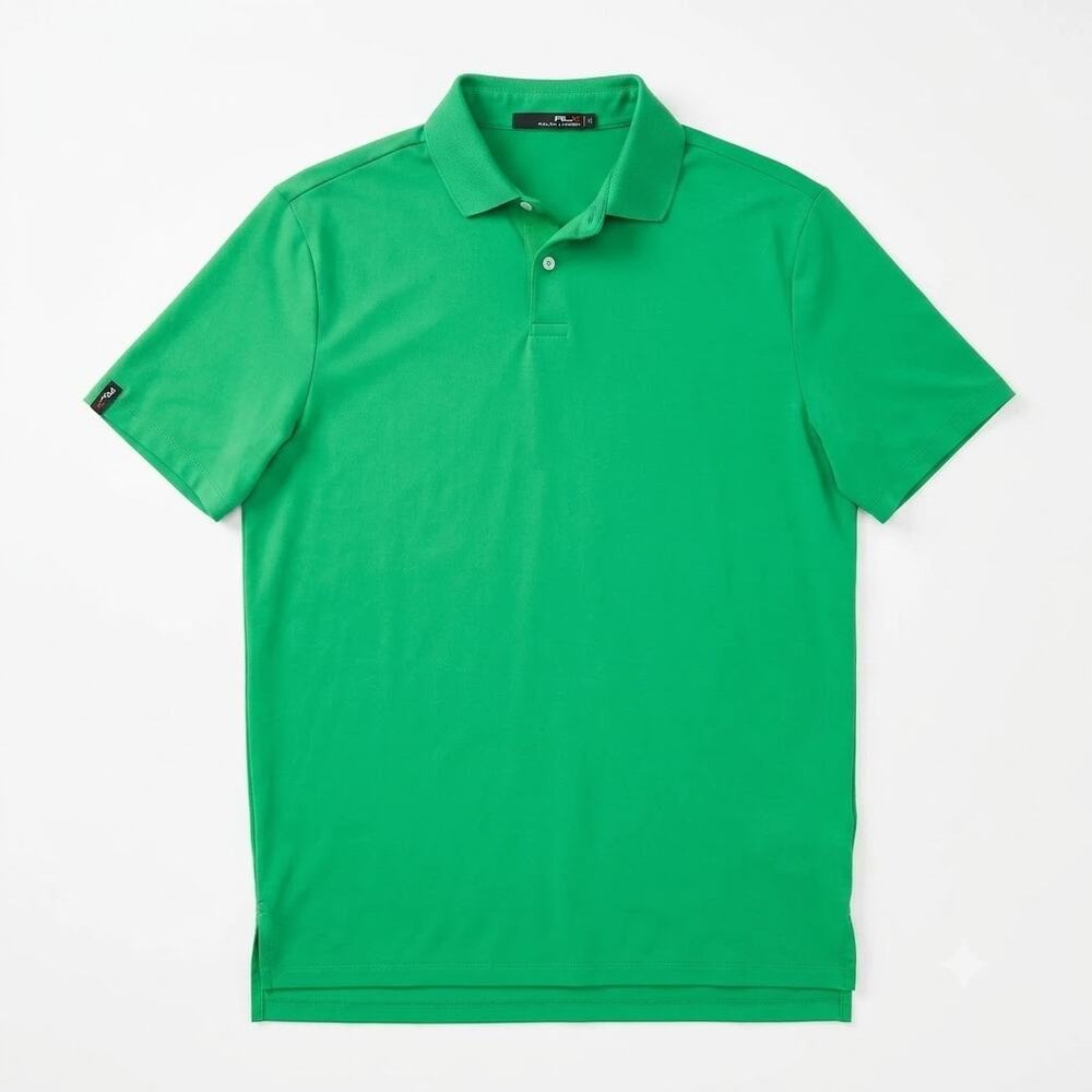 Ralph Lauren RLX Tech Golf Polo Shirt Prairie Dunes Country Club Mens Large